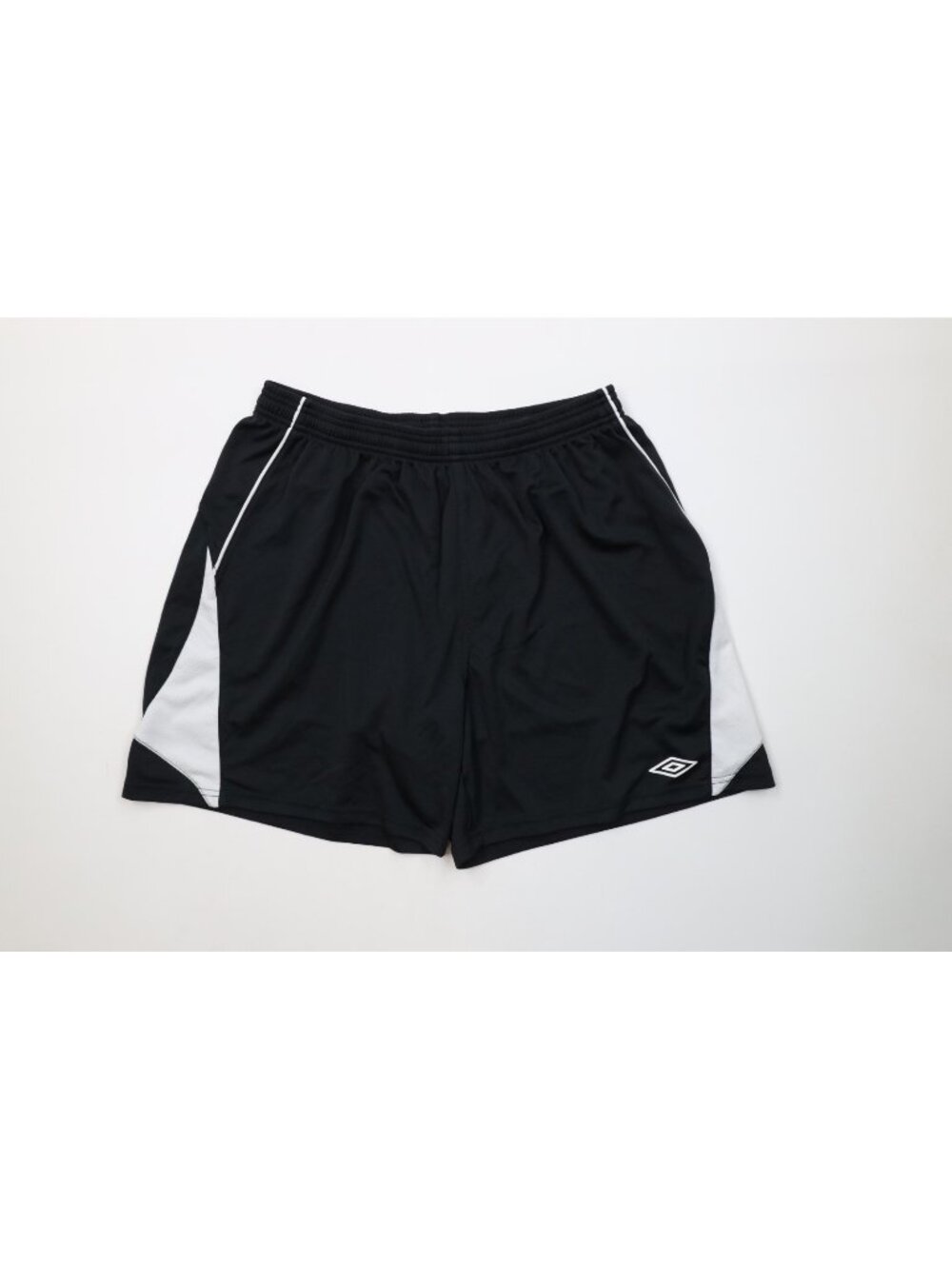 Vintage Y2K Umbro Mens Large Above Knee Running Jogging Soccer Shorts Black